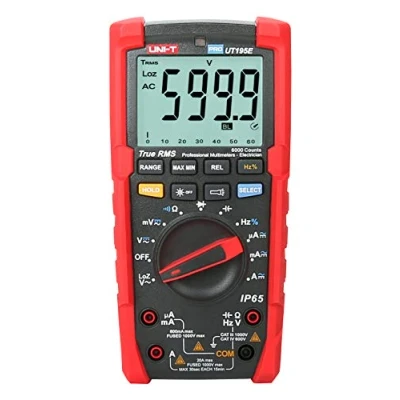 Immagine di UNI T UT195 Series UT195E/UT195M/UT195DS Handheld Industrial Digital multimeters IP65 and 2m Drop Proof