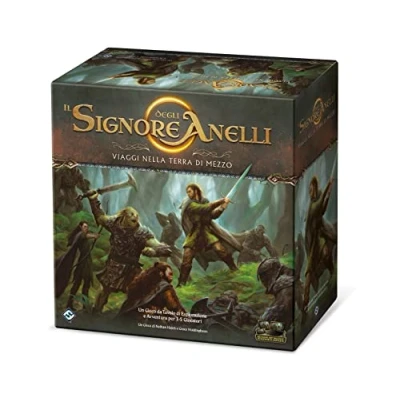 Immagine di Asmodee, Il Signore degli Anelli: Viaggi nella Terra di Mezzo, Gioco da Tavolo con App, 1 5 Giocatori, 14+ Anni, Edizione in Italiano