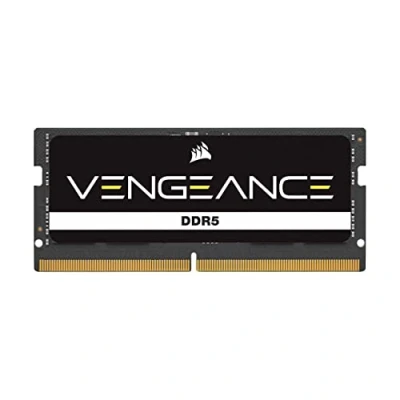 Immagine di CORSAIR VENGEANCE SODIMM DDR5 RAM 48GB (1x48GB) 4800MHz CL40 Intel XMP Compatibile iCUE Memoria per Computer Nero (CMSX48GX5M1A4800C40)