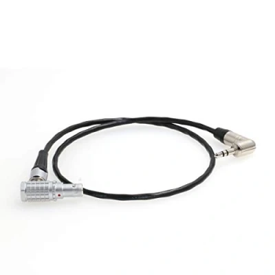 Immagine di SZRMCC 0B 5 pin ad angolo retto 3.5mm Tentacle Sync Zaxcom Timecode Cable per ARRI Alexa Mini Camera/XT Sound Devices