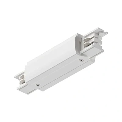 Immagine di Paulmann 91365 ProRail3 Mid Feed Componente per sistema su binario ad alta tensione Alimentatore intermedio Bianco