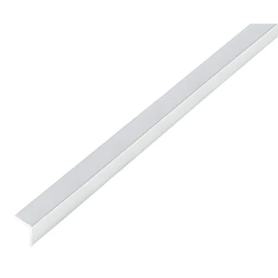 Immagine di Alberts 488529 Profilo angolare, autoadesivo, alluminio, design cromo, 1000 x 20 mm