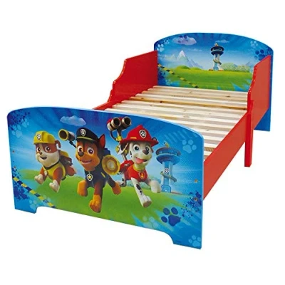 Immagine di FUN HOUSE per Paw Patrol 712532 Letto da Bambino con doghe Legno, in MDF, Colore: Blu, 140 x 70 59 cm