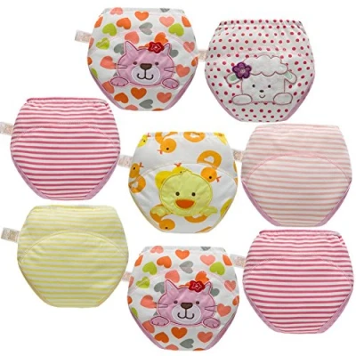 Immagine di Skhls Bambini Riutilizzabile Mutandine di Apprendimento,8pcs Ragazze,3 Anni
