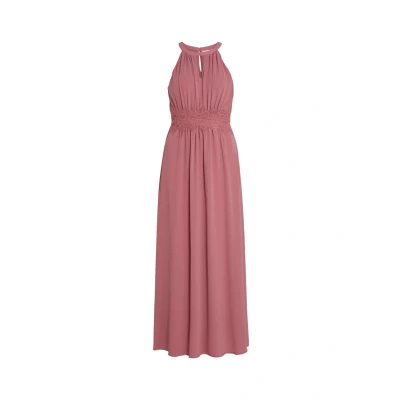 Immagine di VILA Vimilina Halterneck Vestito lungo, Donna, Taglia: 44, Mesa rose