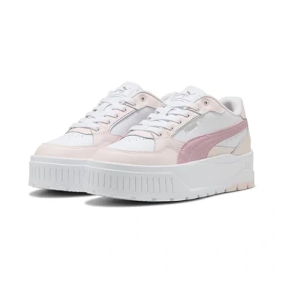 Immagine di PUMA Karmen II Idol, Scarpe da Ginnastica Donna, Fiore di Gelsomino Rosa in bilico Bianco, 35.5 EU
