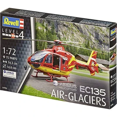 Immagine di Elicottero in kit da costruire Revell 04986 Airbus EC 135 Air Glaciers 1:72