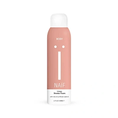 Immagine di Naïf Linen Shower FOAM Docciaschiuma, Taglia: 200 ml,