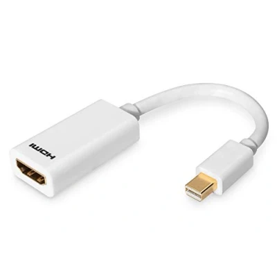Immagine di Digitus AK 340411 001 W DisplayPort / HDMI Adattatore [1x Spina Mini 1x Presa HDMI] Bianco 15.00 cm