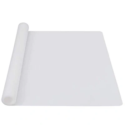 Immagine di Webake Tappetino da Forno e Pasticceria Antiadrente in Silicone per Collocamento Resistente al Calore Ed Antiscivolo, Prottetore Bancalina, 60 x 40 cm (Trasparente)
