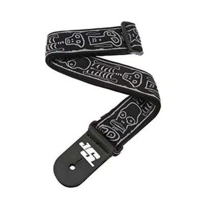 Immagine di D&#039;Addario 50JS01 Tracolla per Chitarra Planet Waves Joe Satriani, Skull n&#039; Bones