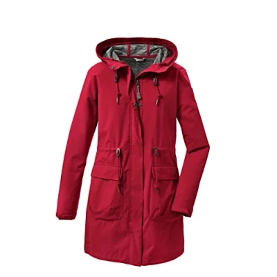 Immagine di G.I.G.A. DX Women&#039;s Parka casual in softshell con cappuccio GS 99 WMN SFTSHLL PRK, modern red, 38, 37955 000