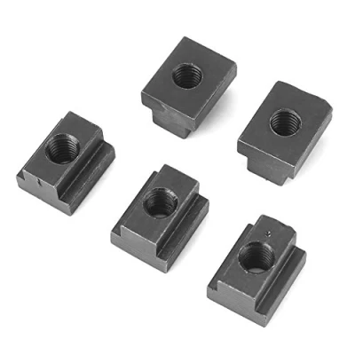Immagine di dadi a T delle scanalature M8 / M10 Finitura ossido nero D Fessure dei Inserti nelle tabelle macchine utensili(M8)