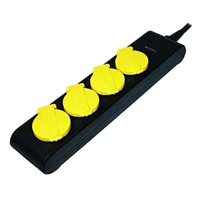 Immagine di LogiLink LPS212 Multipresa senza interruttore Nero