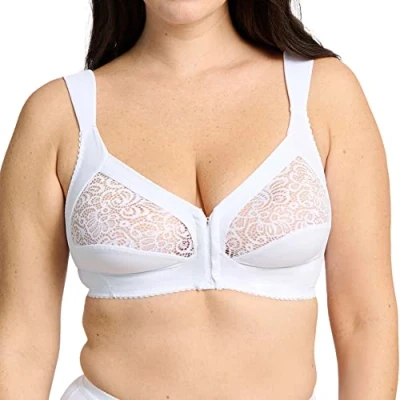 Immagine di Sans Complexe Clara Full Coverage Bra, Bianco, 2D (Taglia Unica: 90/105D) Women&#039;s