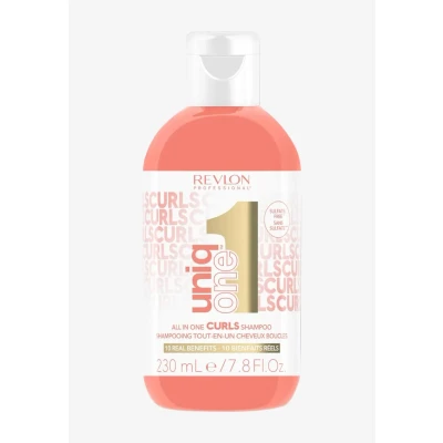 Immagine di Revlon Professional UniqOne Shampoo Vegano Senza Solfati per Capelli Ricci, Mossi e Crespi con 10 Benefici 230ml