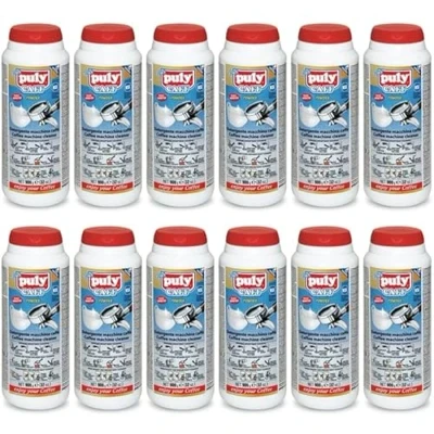 Immagine di Bundle 12 x 900 g PULY CAFF detergente per macchine da caffè, grasso caffè