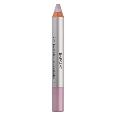 Immagine di Impala Matita Jumbo 3 in 1 Colore 17 Lilla Camaleon Ombretto, Rossetto e Blush Texture Liscia di Lunga Durata Intenso