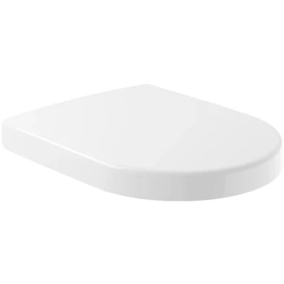 Immagine di Villeroy &amp; Boch (V+B) Subway 9M55S101 Sedile WC con chiusura ammortizzata, colore: Bianco