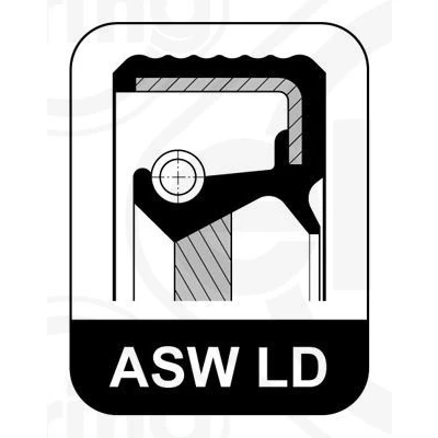 Immagine di ELRING 581.879 Paraolio Albero Motore FPM (Fluoro Caucciù)/ACM (Poliacrilato Caucciù) OPEL: Astra F CC