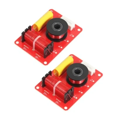 Immagine di DollaTek 2Pcs 130W Distributore di frequenze per filtri Crossover Audio a 2 Vie