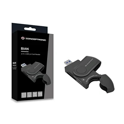 Immagine di CONCEPTRONIC 4 IN 1 USB 3.0 CARD READER A