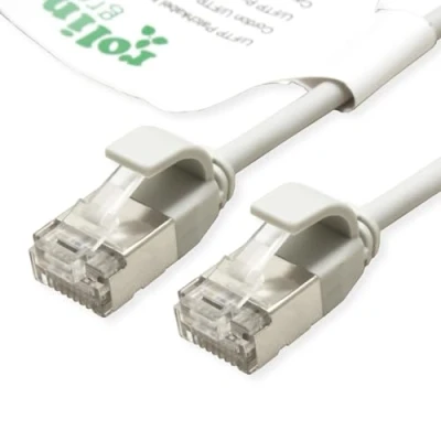 Immagine di Roline Cavo patch U/FTP Cat.6A (Classe EA), LSOH, sottile (U/FTP, CAT6a, 1.50 m), di rete