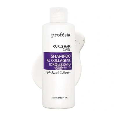 Immagine di PROFESIA Shampoo Capelli Ricci 300 ml Styling al Collagene Idrolizzato Professionale Definisce e Dona Elasticità Ricci, Anticrespo, Prodotti