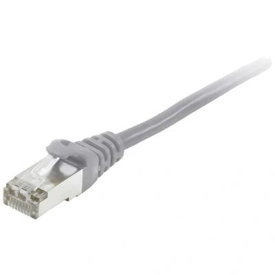 Immagine di Equip 605500 RJ45 cavo di rete, patch CAT 6 S/FTP 1.00 m Grigio contatti connettore dorati 1 pz.