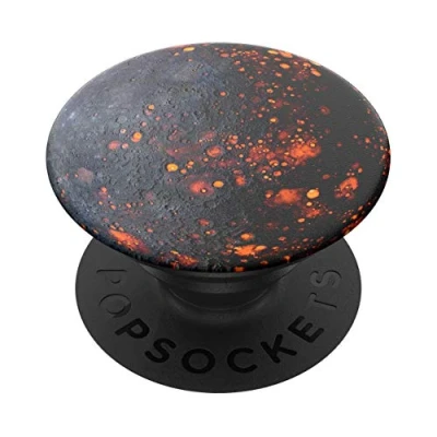 Immagine di PopSockets PopGrip Supporto e Impugnatura per Telefoni Cellulari Tablet con Un Top Intercambiabile Dark Star