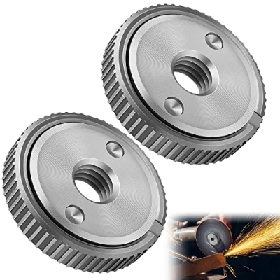 Immagine di 2 Pezzi M14 Dado a Sgancio Rapido SDS,per Smerigliatrice Angolare di Tutte le Marche, Fles,AEG,Metabo&amp;Hitachi,Decker,Black,Dewalt, Makita (2)
