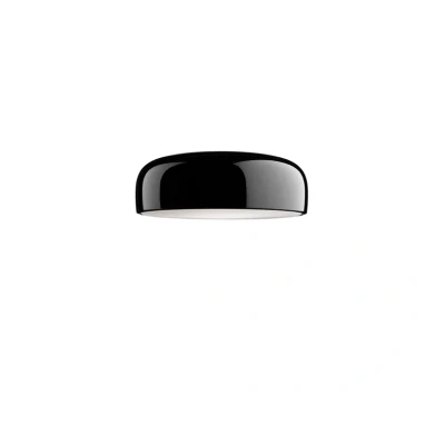 Immagine di FLOS Smithfield C plafoniera nera lucida E27