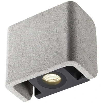 Immagine di SLV MANA OUT 1003470 Lampada da parete per esterni a LED (monocolore) 11 W Grigio