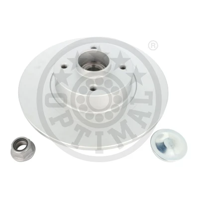 Immagine di OPTIMAL 702983BS1 Disco freno 270 10 4/4 100 pieno rivestito con cuscinetto ruota integrato, sensore ABS integrato RENAULT: MEGANE 2, SCENIC 2