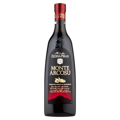 Immagine di Zedda Piras Mirto Rosso Monte Arcosu, 70 cl, Liquore a Base Di Bacche Sarde, 32% Vol