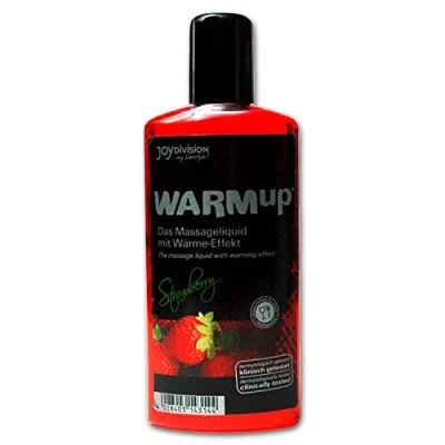 Immagine di Olio da Massaggio Riscaldante Commestibile WARMup alla Fragola