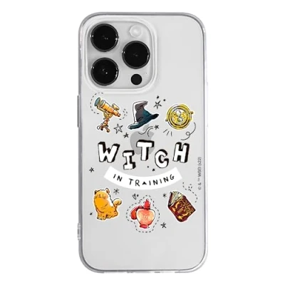 Immagine di ERT GROUP custodia per cellulare Apple Iphone 14 PRO MAX originale e con licenza ufficiale Harry Potter, modello Potter 244 adattato alla forma dello smartphone, parzialmente trasparente