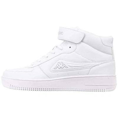 Immagine di Kappa Bash Mid Sneaker a collo alto Unisex Adulto, Bianco (white/l`grey), 45 EU