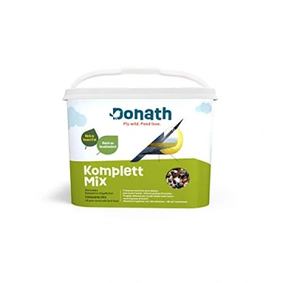 Immagine di Donath miscela bilanciata ricca di pregiato grasso insetti cibo per uccelli selvatici adatto tutto l’anno dalla nostra manifattura nel sud della Germania