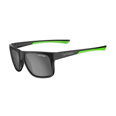 Immagine di Tifosi Swick Occhiali polarizzati a lente singola, colore: Nero/Neon/Fumo polarizzato