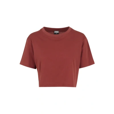 Immagine di Urban Classics Ladies Short Oversized TEE Tshirt basic, Donna, Taglia: XS, Red