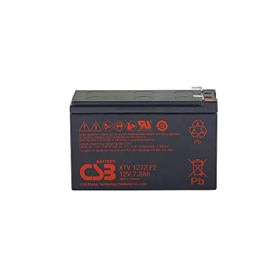 Immagine di CSB XTV1272 F2 Batteria al piombo AGM, 12 V, 7,2 Ah