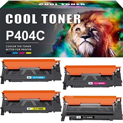 Immagine di Cool toner Cartuccia Compatibile In sostituzione per samsung CLT K404S C404S M404S Y404S Xpress SL C480FW C430W C430 C480 C480W (Nero,Ciano,Giallo,Magenta,confezione da 4)