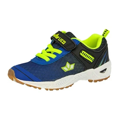Immagine di Lico Barney Vs, Scarpe da ginnastica Unisex Bambini e ragazzi, Blu Blau Schwarz Lemon Lemon, 25 EU