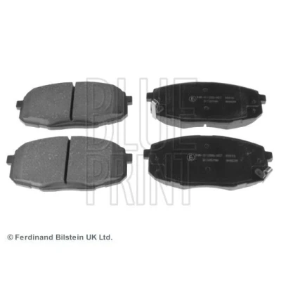 Immagine di BLUE PRINT ADG042130 Kit pastiglie freno Assale anteriore con segnalatore acustico usura