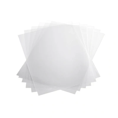 Immagine di Durable 293919 Copertina, utilizzabile con dorsini rilegafogli, f.to A4, capacità 100 fogli, trasparente, confezione da 50 pezzi