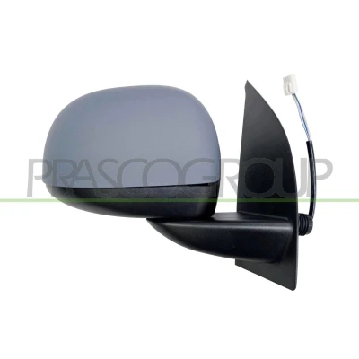 Immagine di Specchietto retrovisore esterno Prasco FT1237135P Premium Sx con la prima mano termico, sensore temperatura FIAT: Panda II Hatchback