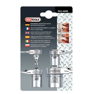 Immagine di KS TOOLS 503.4287 Set bussole Acciaio al cromo vanadio 1/4Inch