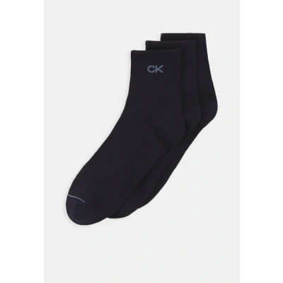 Immagine di Calvin Klein Underwear MEN Short SOCK 3 PACK Calze, Uomo, Taglia: One Size, Navy