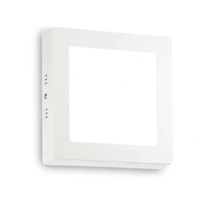 Immagine di Universal AP1 12W Square Bianco 138633 Applique, Ideal Lux